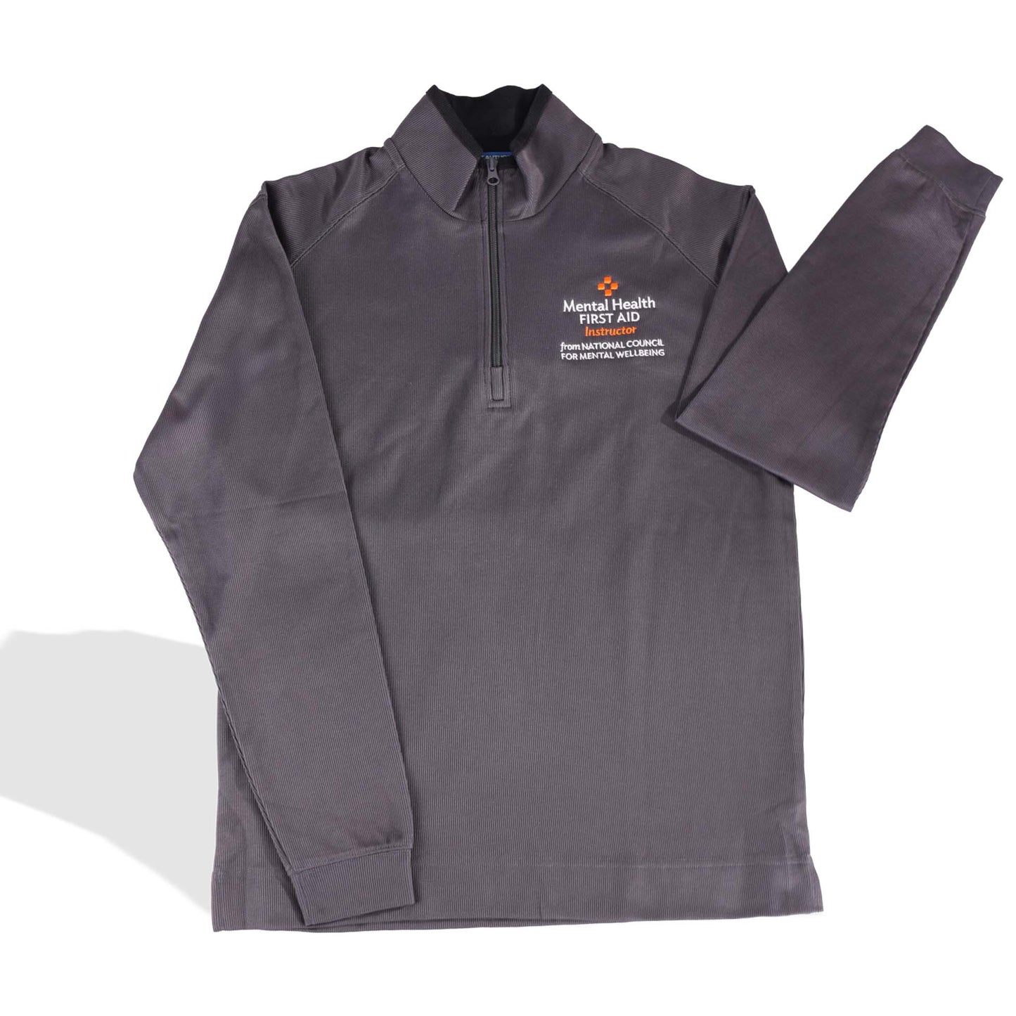 Mental Health First Aid Logo Quarter-Zip Pullover