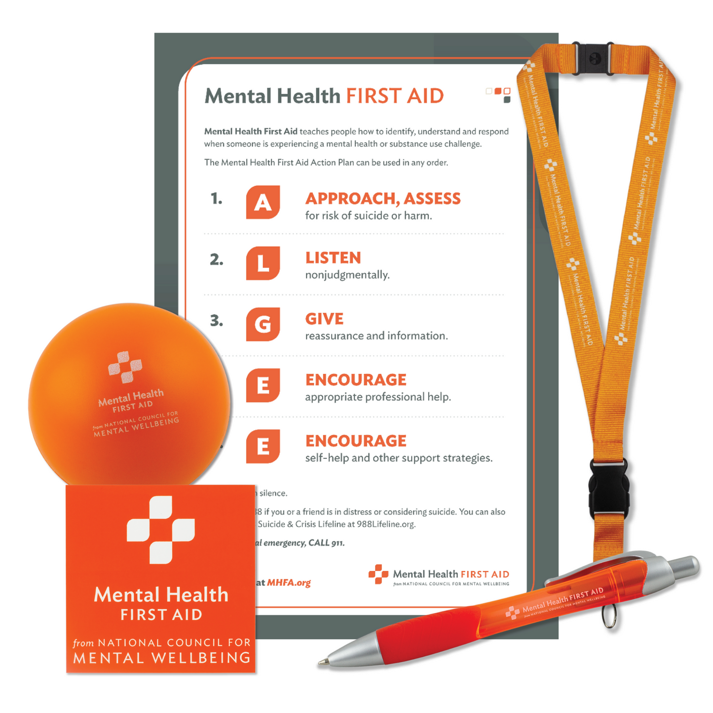 MHFA Employer Essentials Merchandise Kit