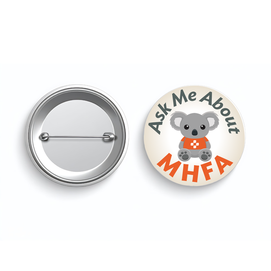 Ask Me About MHFA Pin
