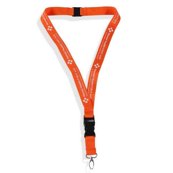 Mental Health First Aid Logo Lanyard