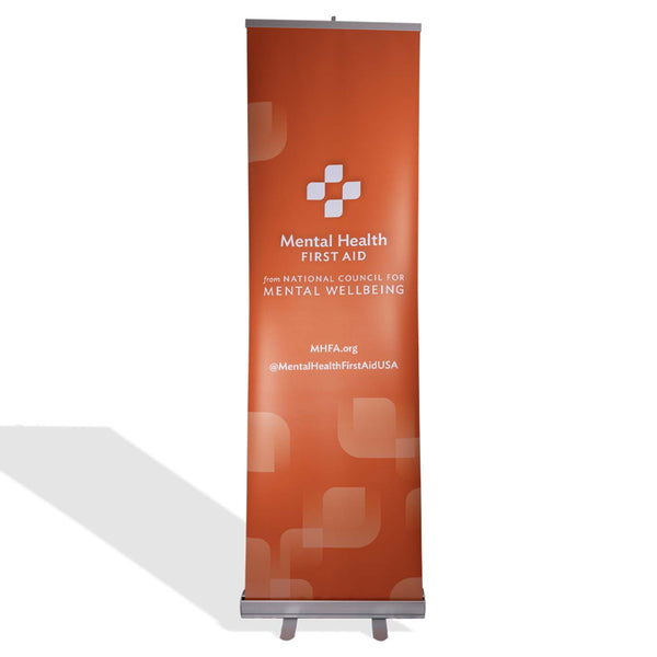 Mental Health First Aid Banner Stand
