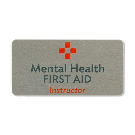 Mental Health First Aid Instructor Badge V2.0