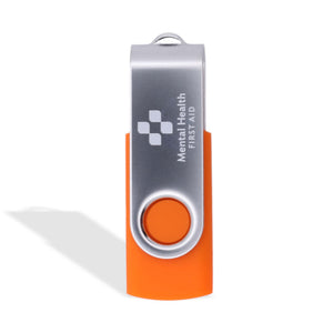 Mental Health First Aid Logo Flash Drive