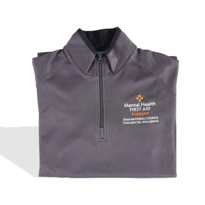 Mental Health First Aid Logo Quarter-Zip Pullover