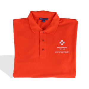 Mental Health First Aid Logo Polo Shirt