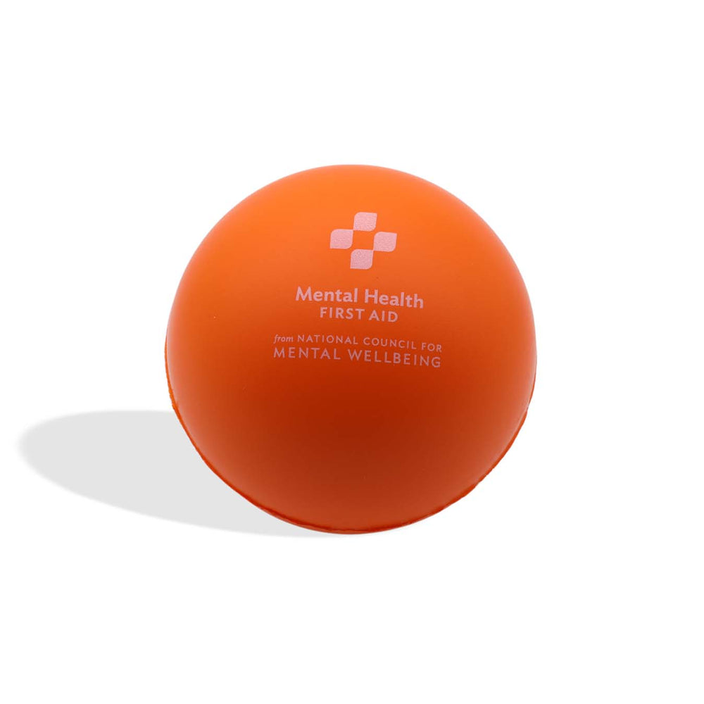 Mental Health First Aid Logo Stress Ball