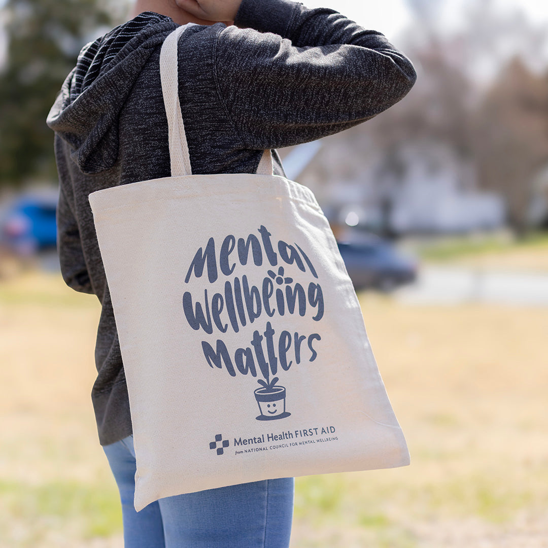 Mental Wellbeing Matters Logo Tote Bag