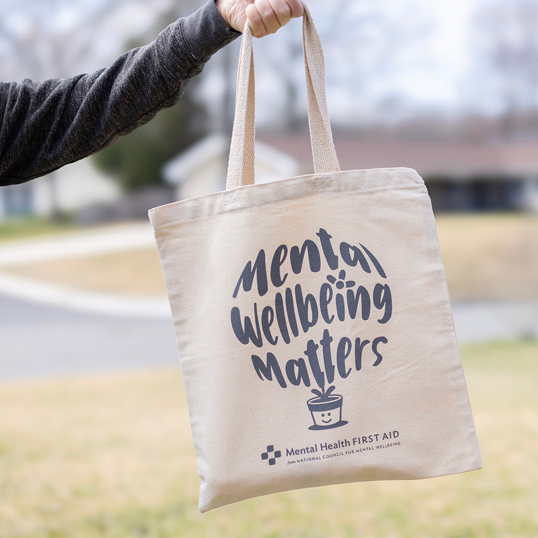 Mental Wellbeing Matters Logo Tote Bag