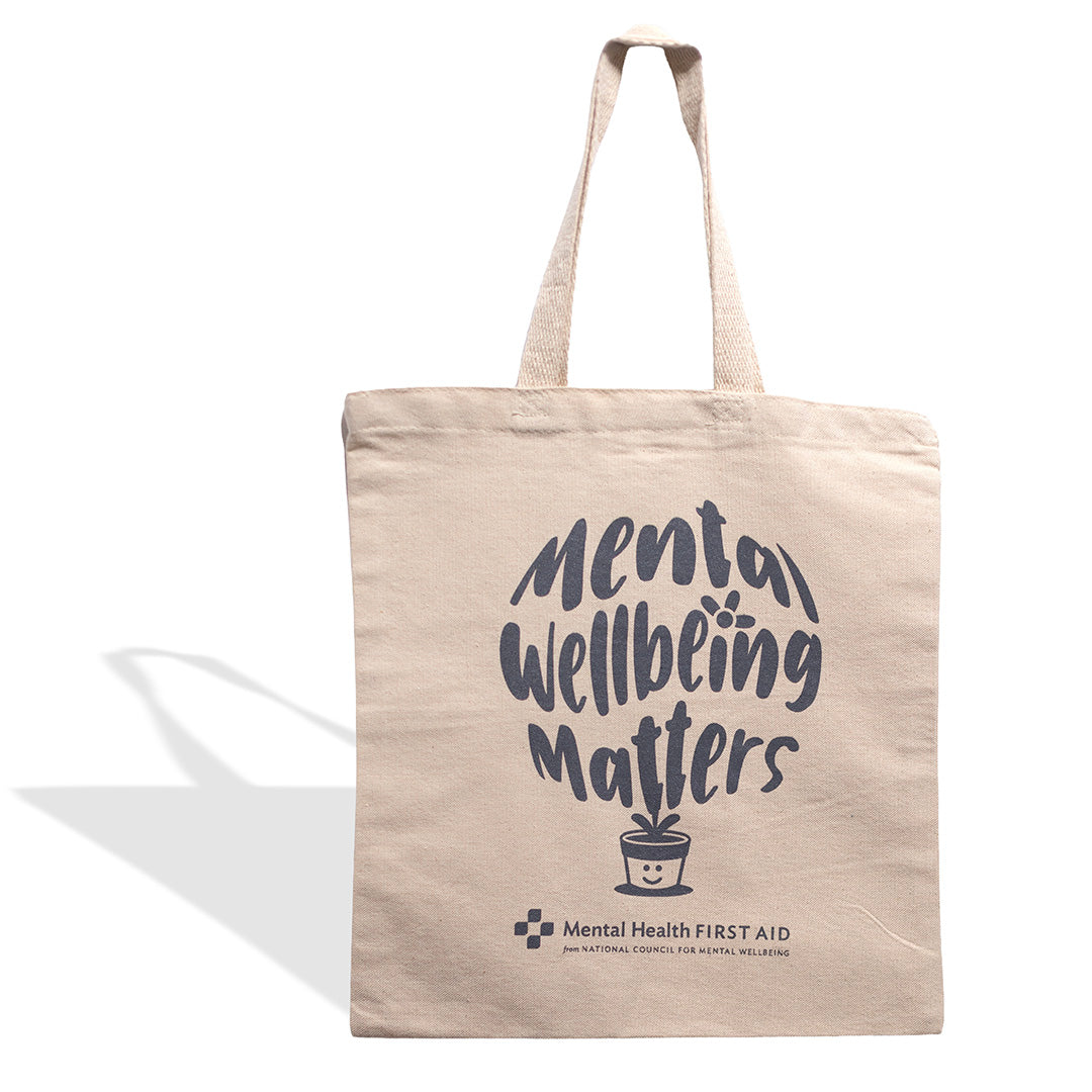 Mental Wellbeing Matters Logo Tote Bag