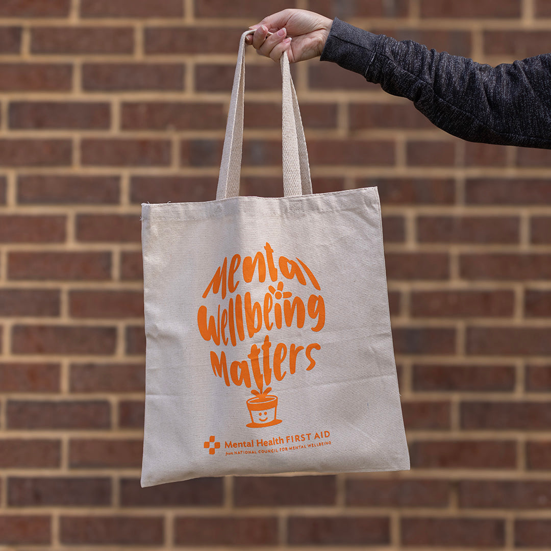 Mental Wellbeing Matters Logo Tote Bag