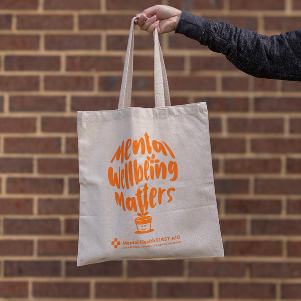 Mental Wellbeing Matters Logo Tote Bag
