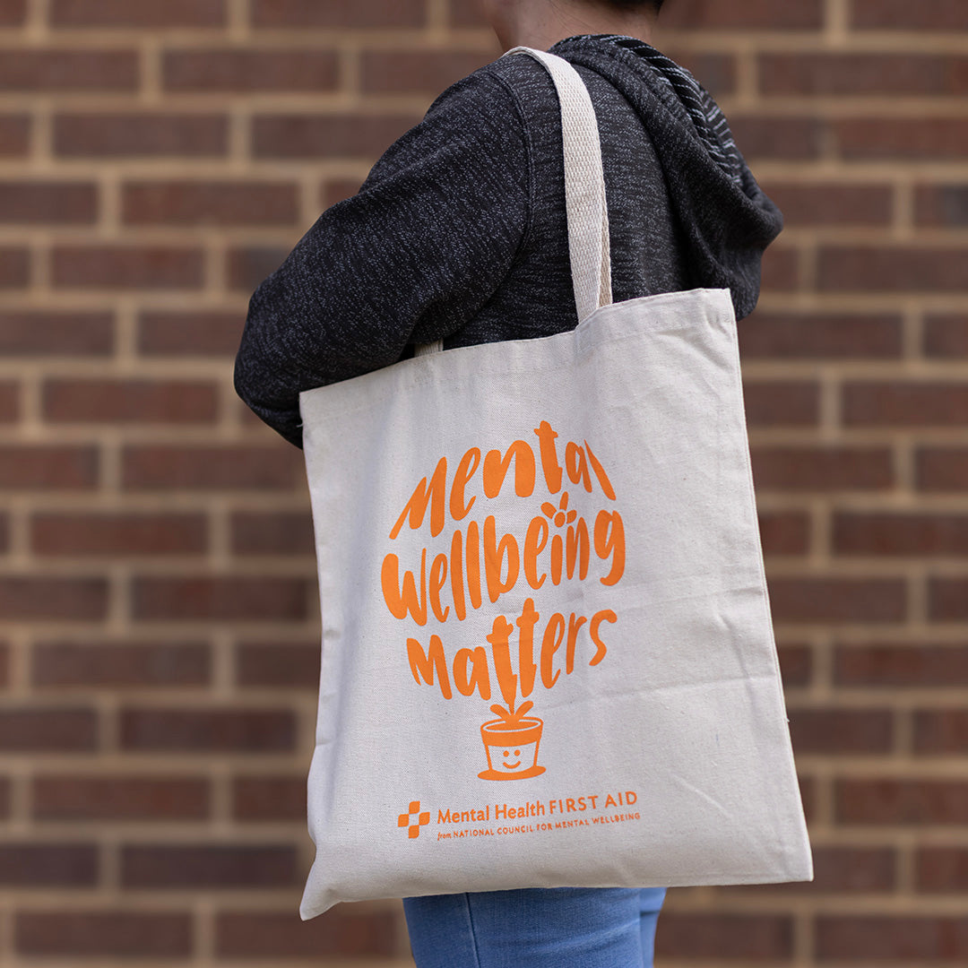 Mental Wellbeing Matters Logo Tote Bag