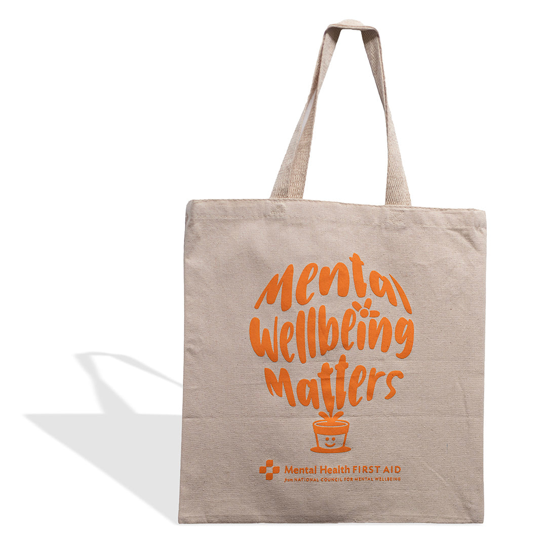 Mental Wellbeing Matters Logo Tote Bag