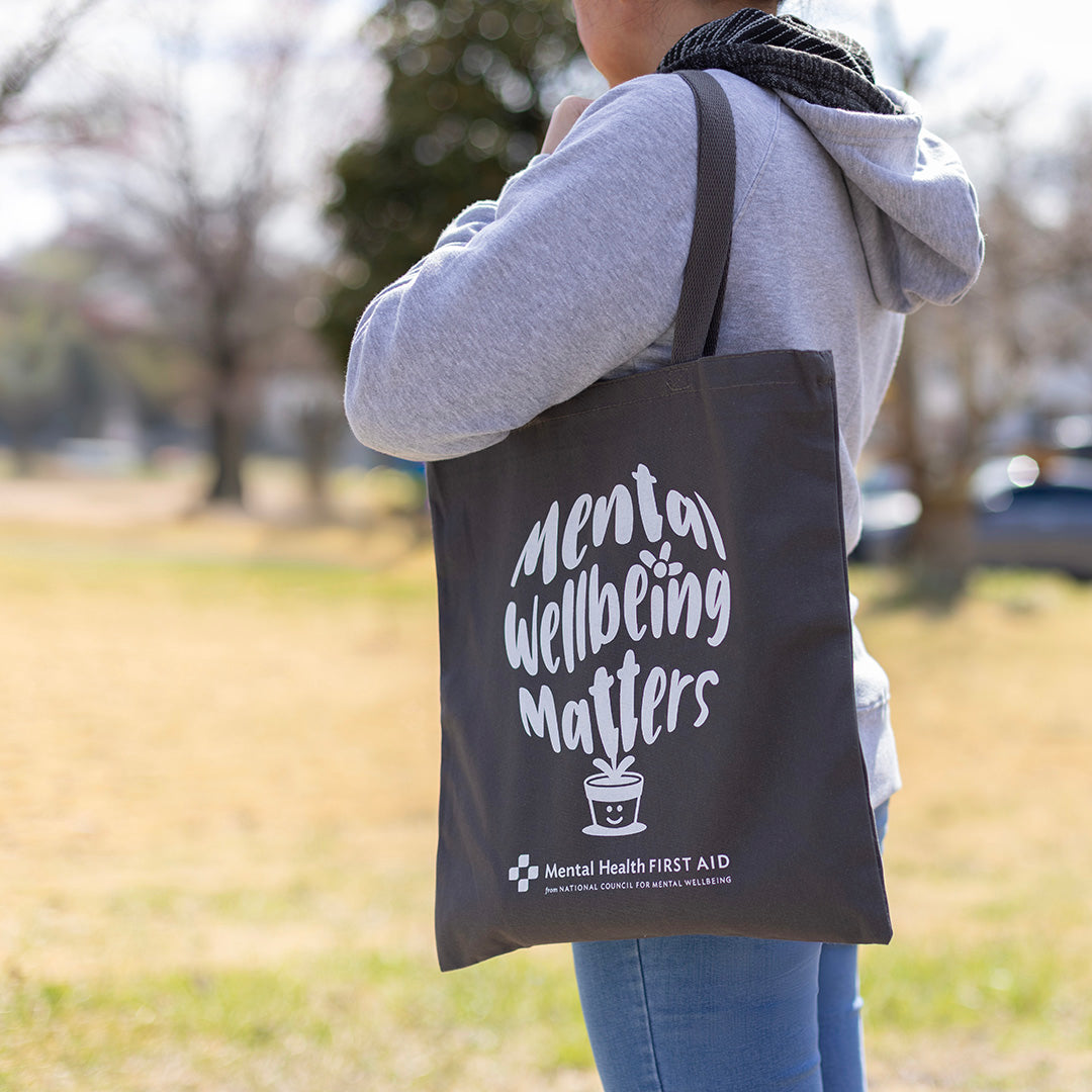 Mental Wellbeing Matters Logo Tote Bag