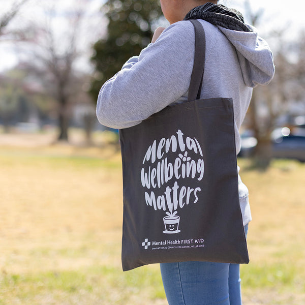 Mental Wellbeing Matters Logo Tote Bag