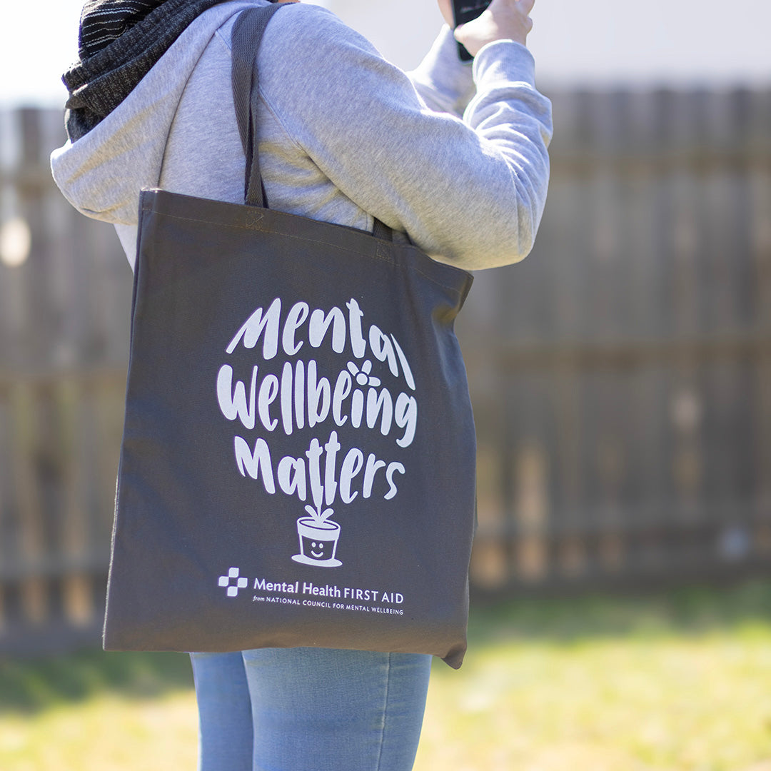 Mental Wellbeing Matters Logo Tote Bag