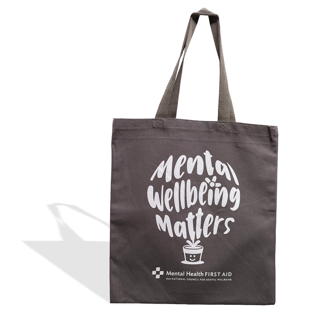 Mental Wellbeing Matters Logo Tote Bag