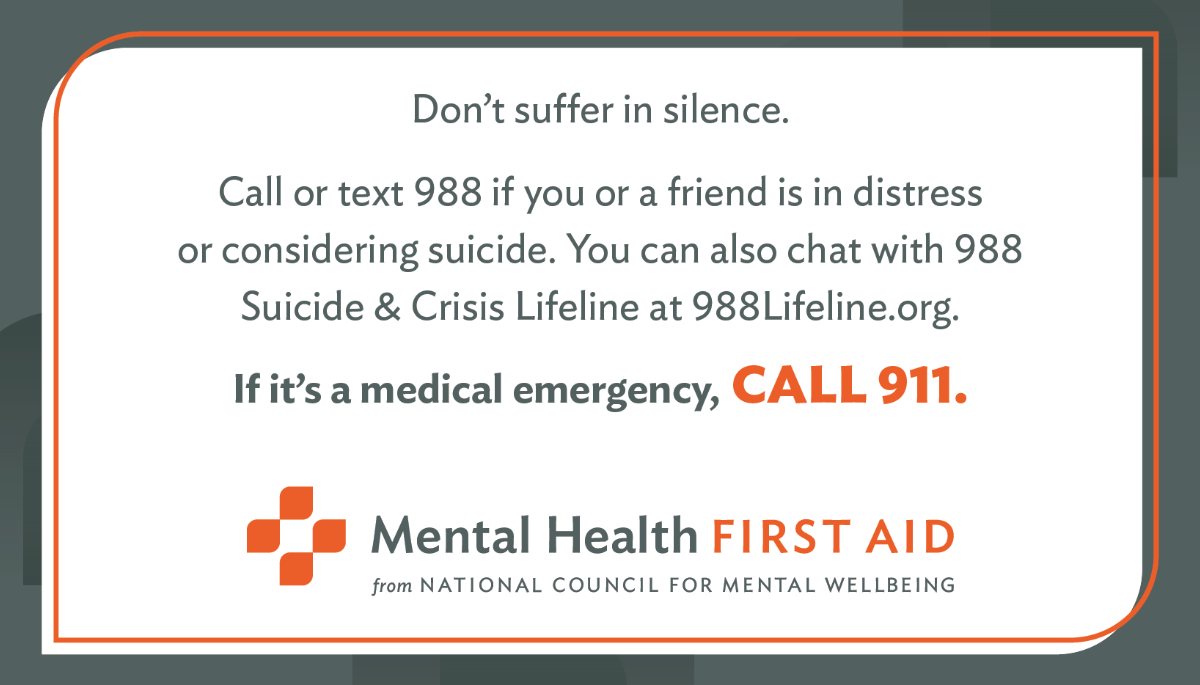 MHFA Action Plan Wallet Card Mental Health First Aid USA