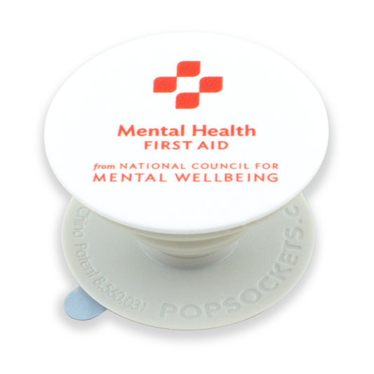 Mental Health First Aid Logo Pop Socket